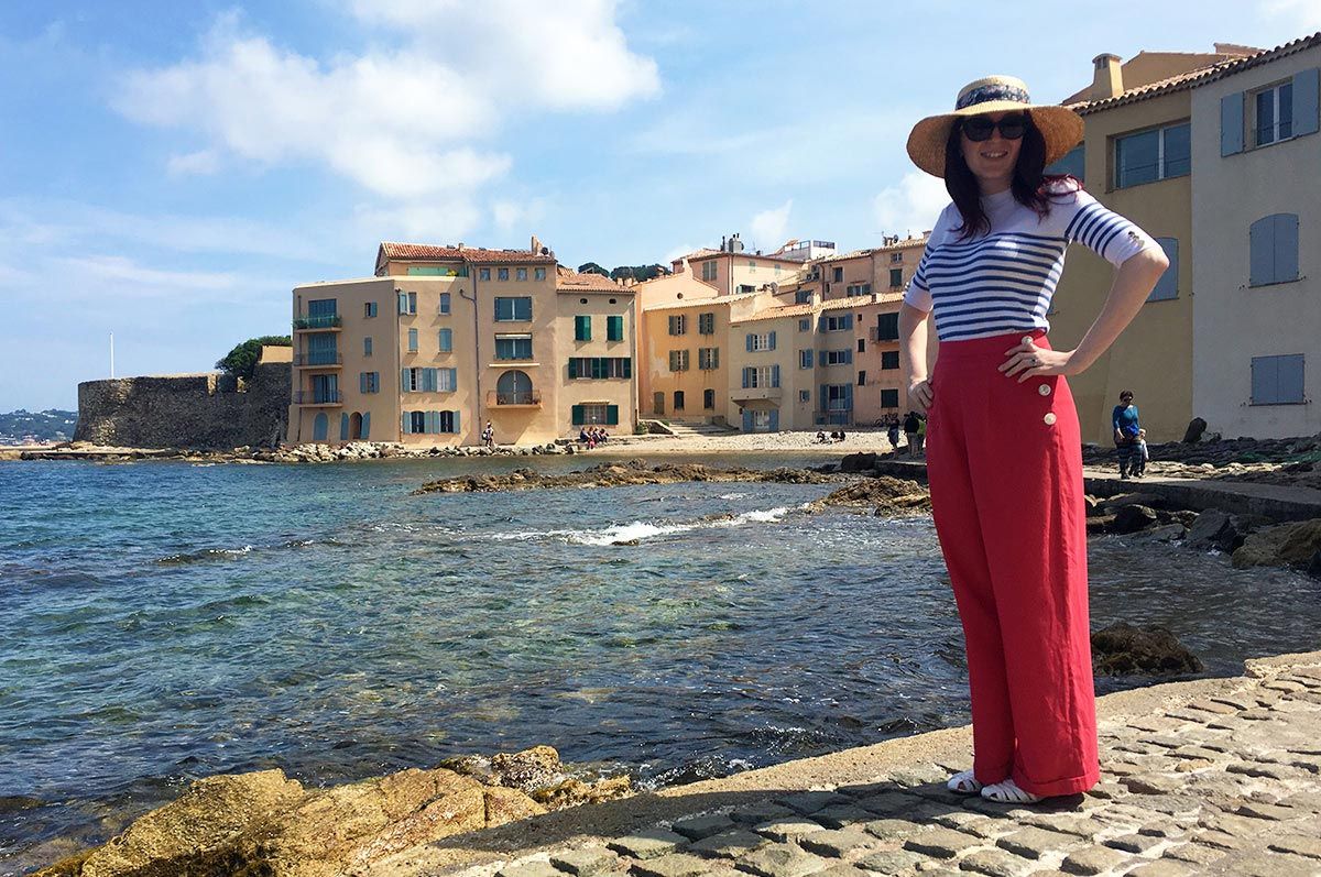 Amy in Saint Tropez