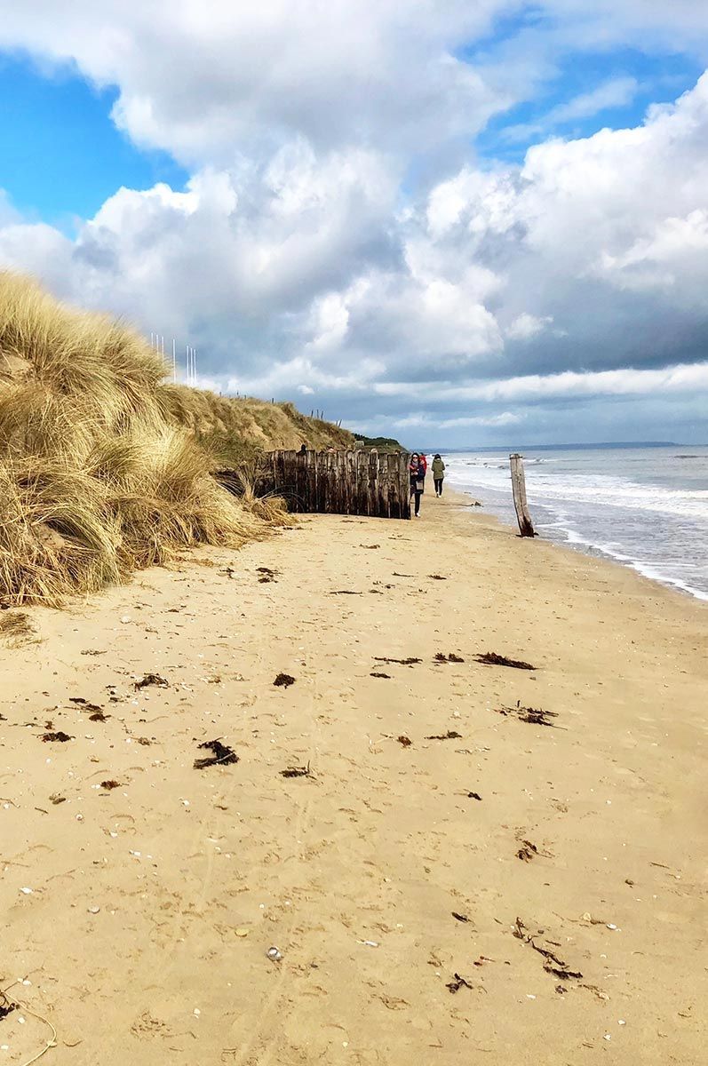 Utah Beach in Normandy