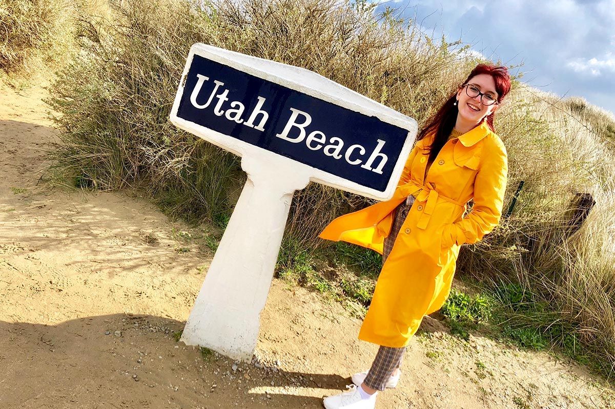 Utah Beach in Normandy