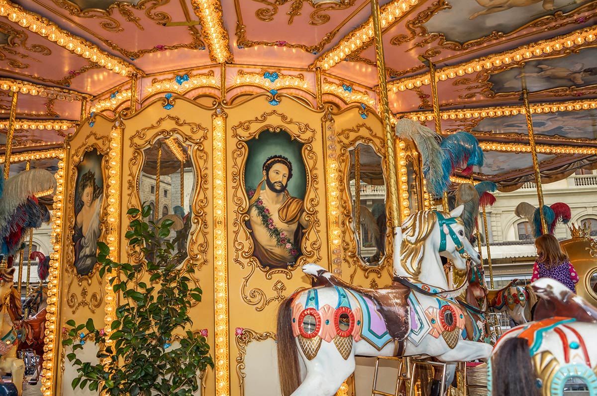 Carousel in Florence
