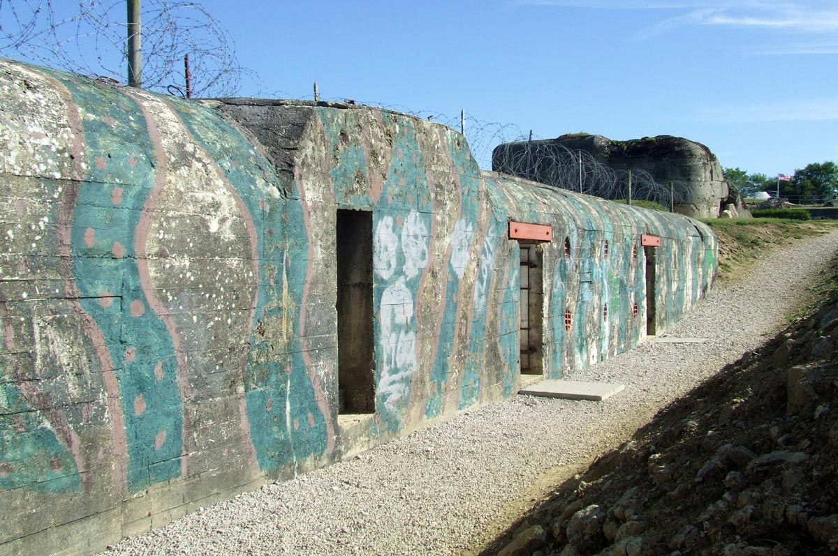 Crisbecq Battery in Normandy