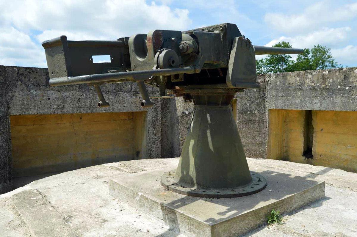 Crisbecq Battery in Normandy