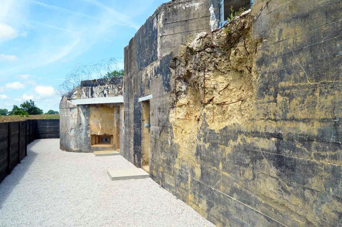 Crisbecq Battery in Normandy
