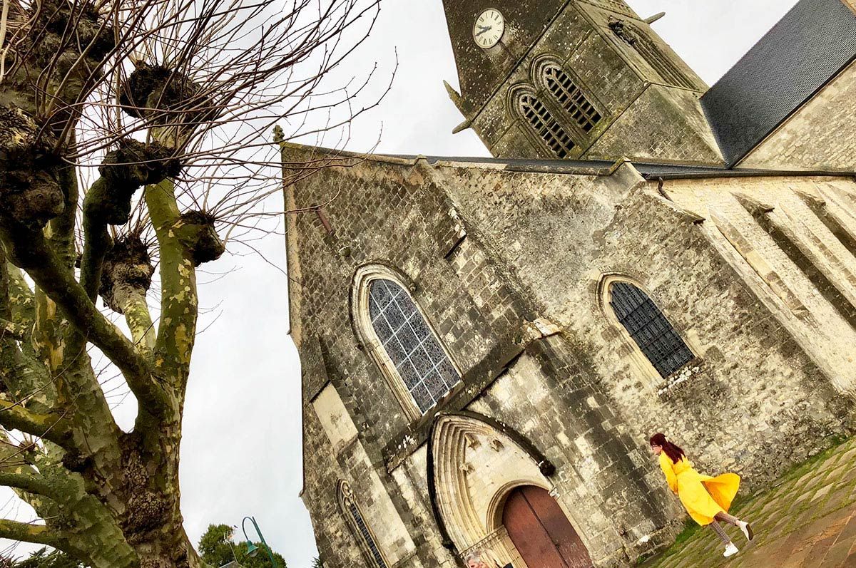 Sainte Mère Église in Normandy