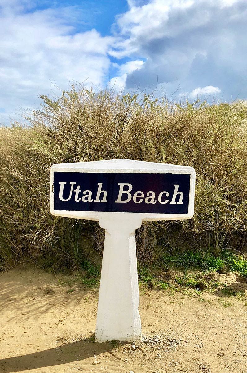 Utah Beach in Normandy
