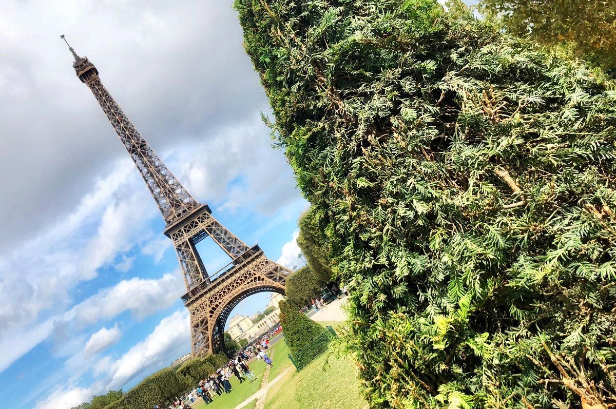 The Eiffel Tower in Paris