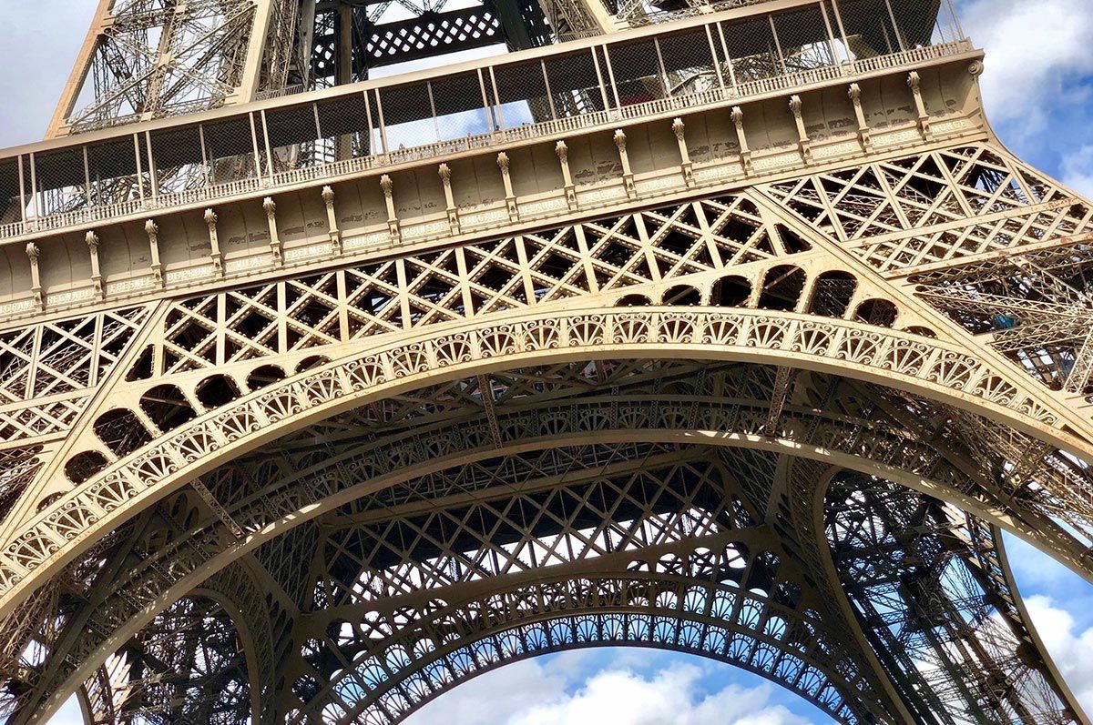 The Eiffel Tower in Paris