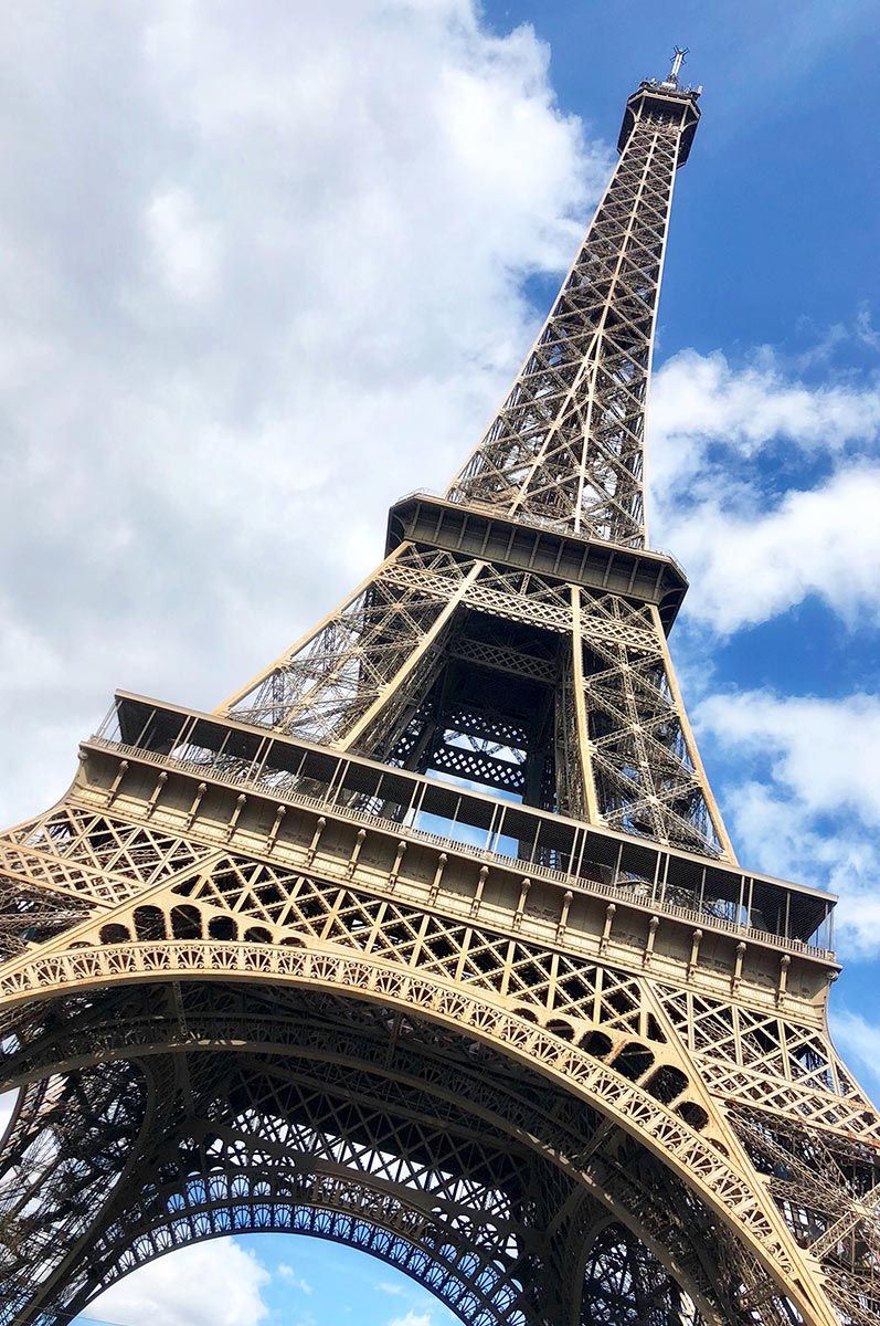 The Eiffel Tower in Paris