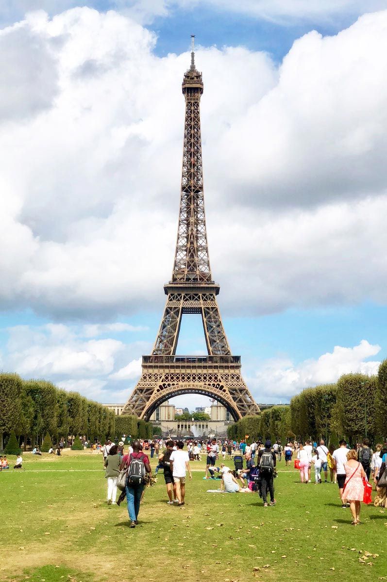 The Eiffel Tower in Paris