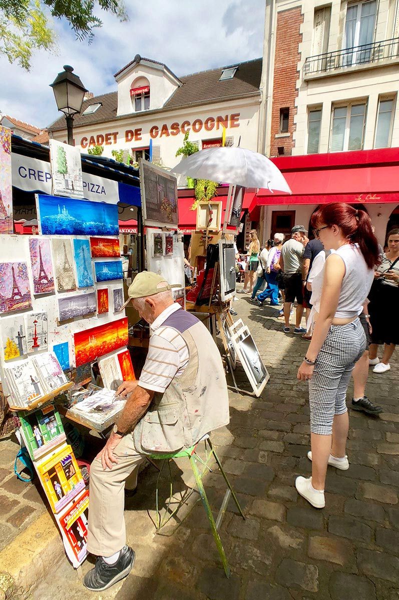 Montmartre in Paris