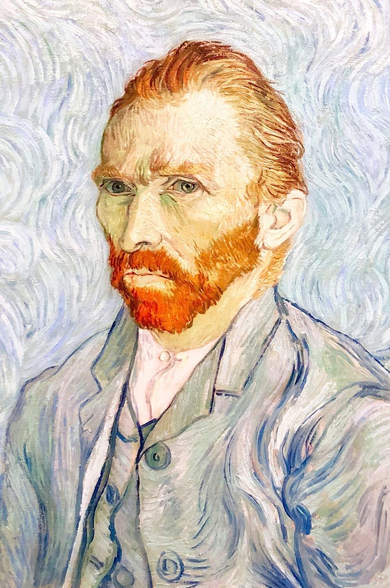 Musee d'Orsay in Paris - Self Portrait by Van Goth
