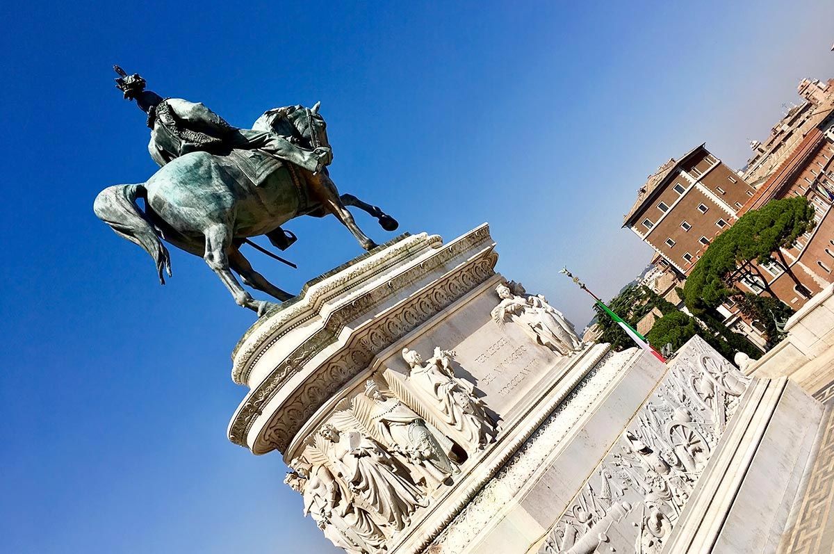 Vittorio Emanuele Monument in Rome