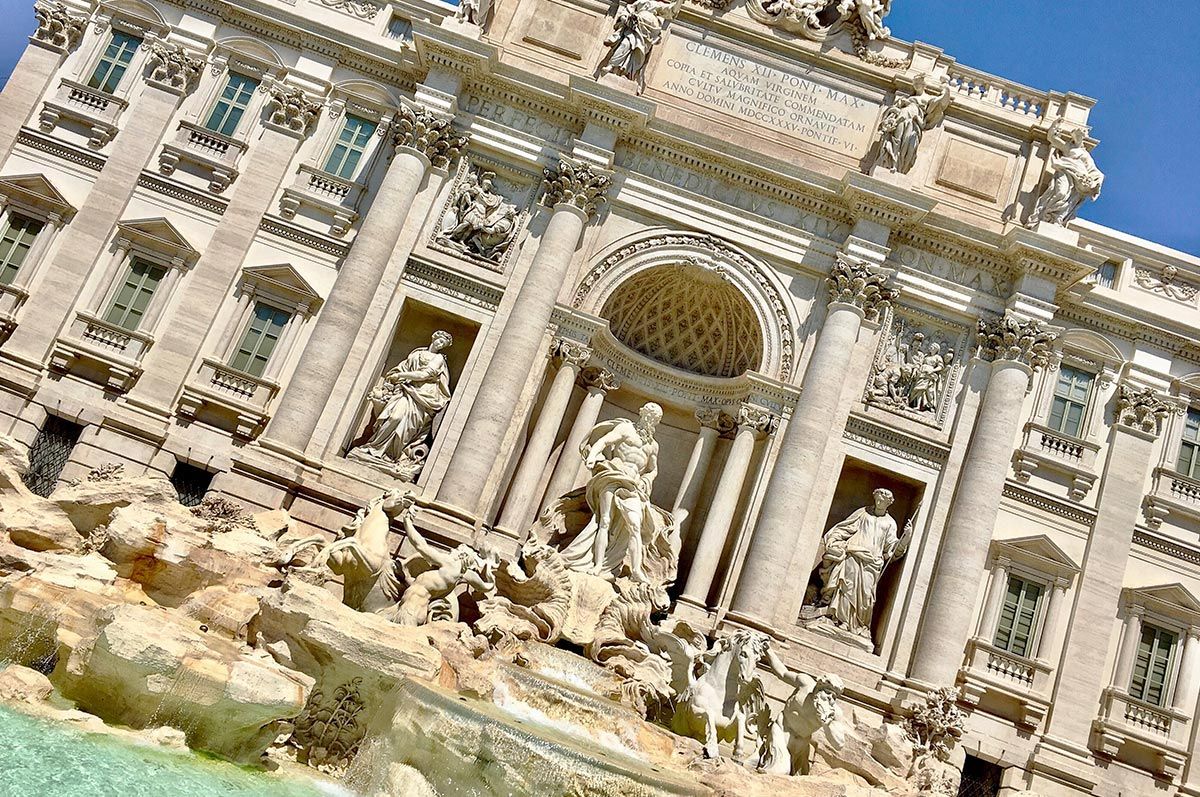 Trevi Fountain in Rome