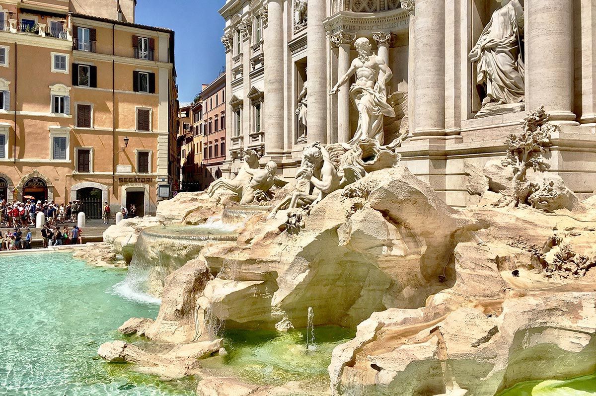 Trevi Fountain in Rome
