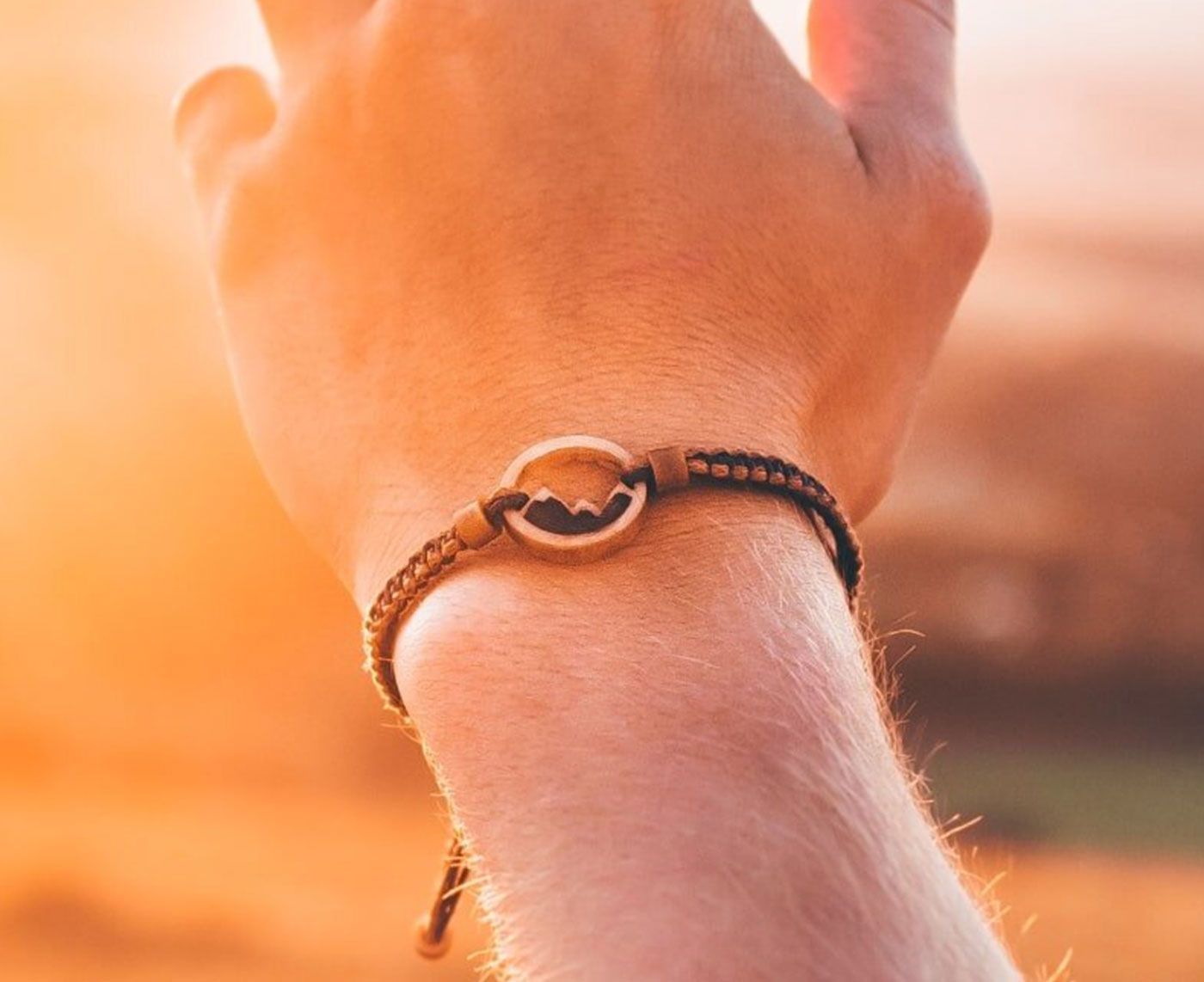 Life Less Ordinary Mountain Bracelet