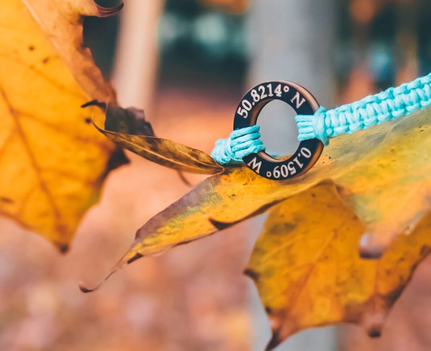 Life Less Ordinary Coordinates Bracelet