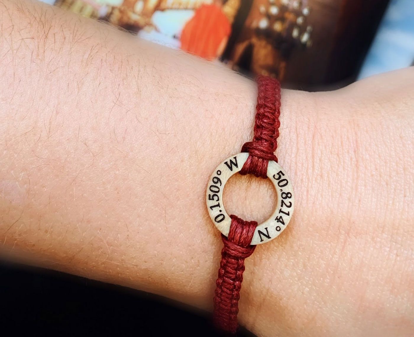 Life Less Ordinary Coordinates Bracelet