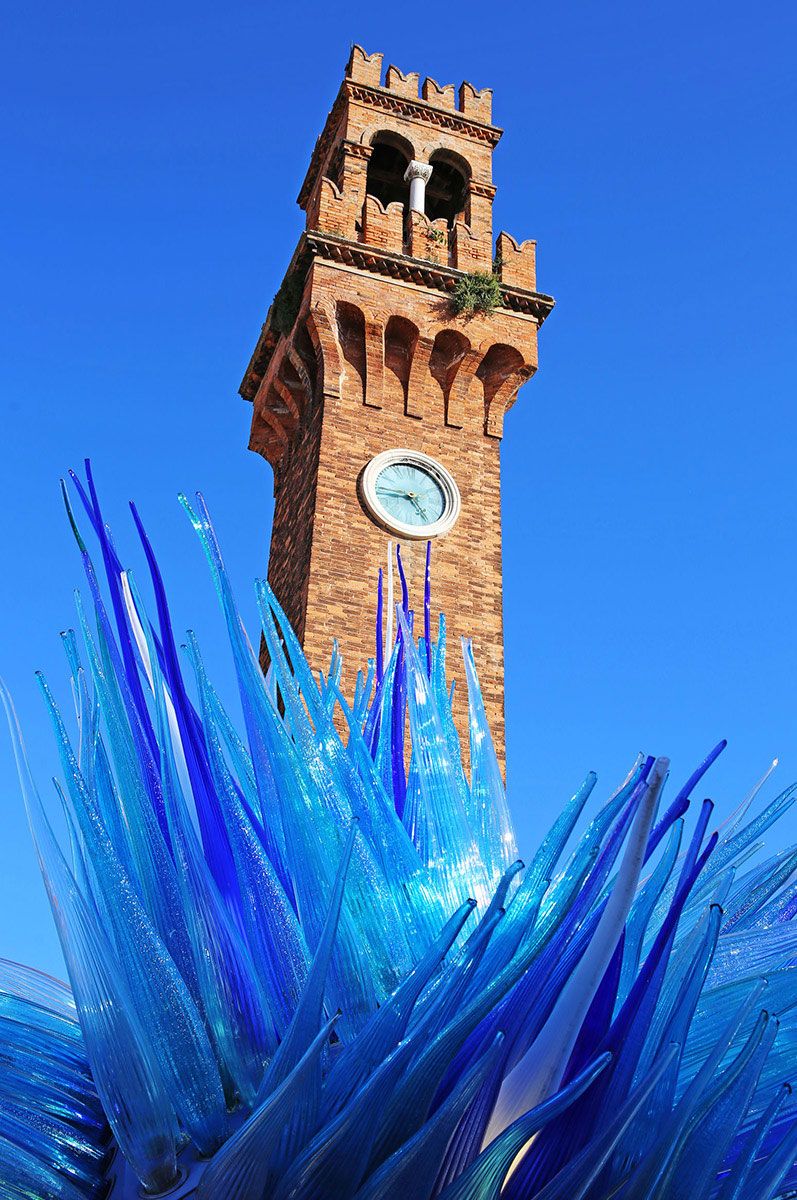 Murano Glass Sculpture in Murano near Venice