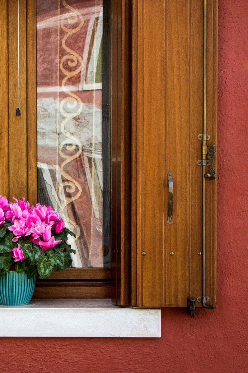 Window at Burano near Venice