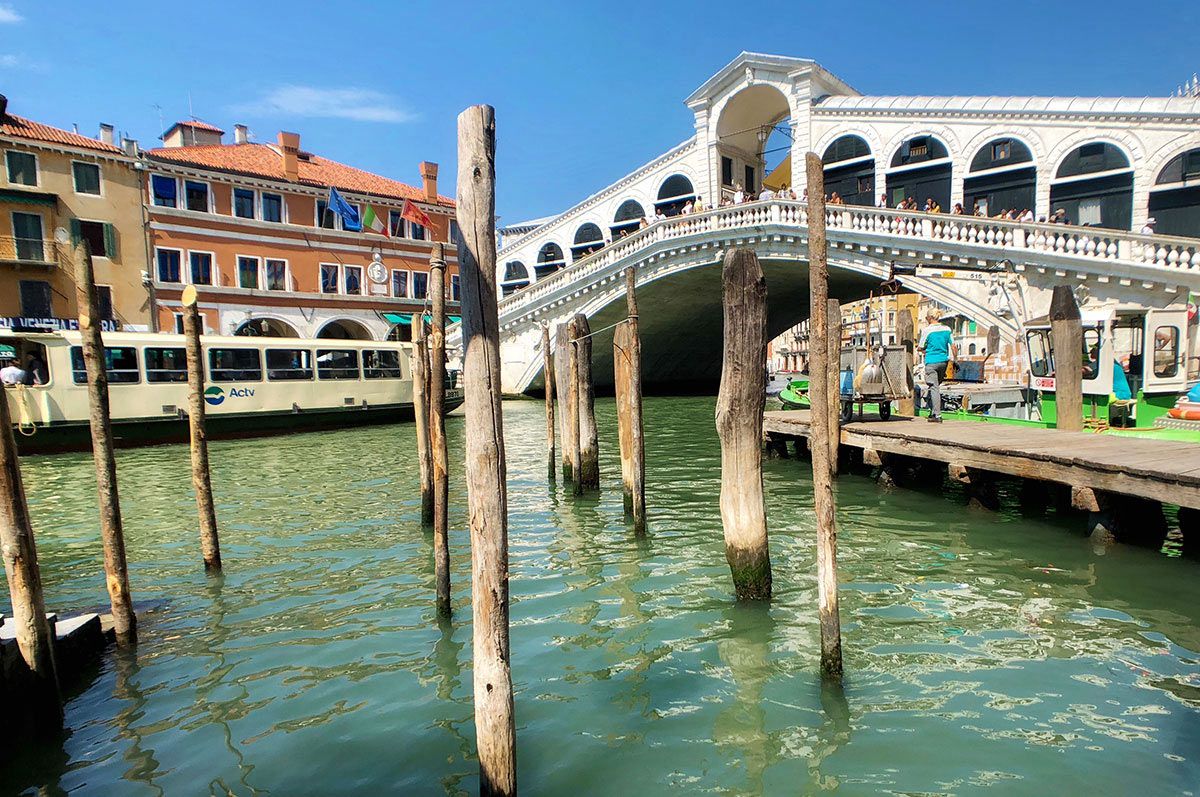 Rialto Bridge in Venice